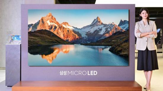 Samsung выпустила 89-дюймовый MicroLED-телевизор ультра высокого класса