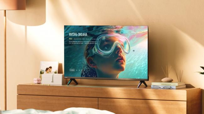 Sber представил два доступных QLED-телевизора