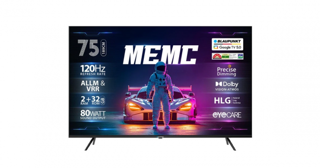 Blaupunkt выпустила серию телевизоров SonicQ QLED — выбор для тех, кто считает, что размер экрана отражает жизненную позицию