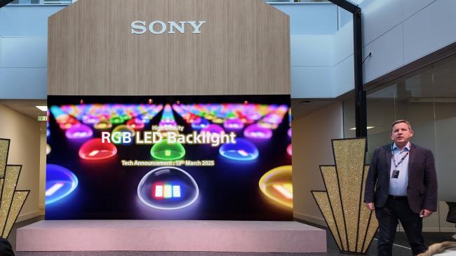Sony представила революционную технологию подсветки для телевизоров
