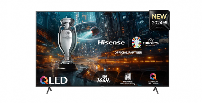 Представлен QLED-телевизор Hisense E7NQ Pro с разрешением 4K и частотой 144 Гц