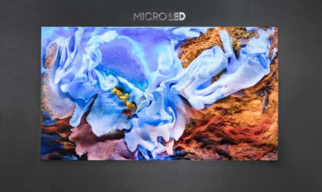 Samsung представила 110-дюймовый MicroLED телевизор