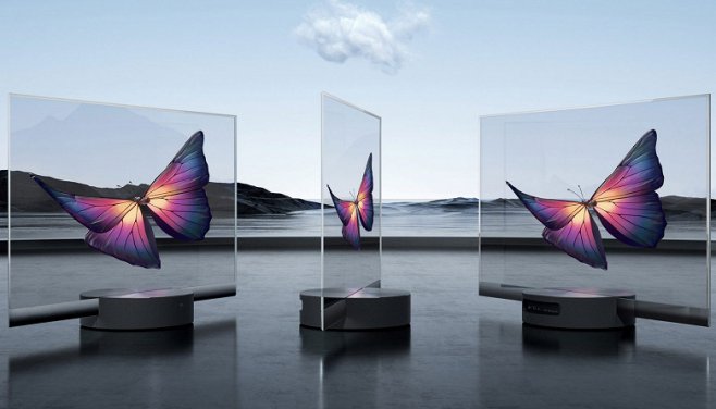 LG DISPLAY планирует выпустить прозрачный OLED-телевизор с размером экрана 55 дюймов