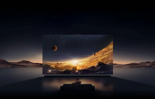 Представлен самый большой и тяжёлый телевизор Huawei