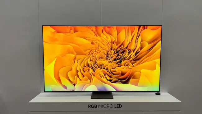 Samsung анонсировала телевизор с RGB-подсветкой, который выйдет в этом году