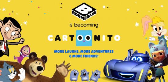 Детский телеканал Boomerang CEE меняет название на Cartoonito