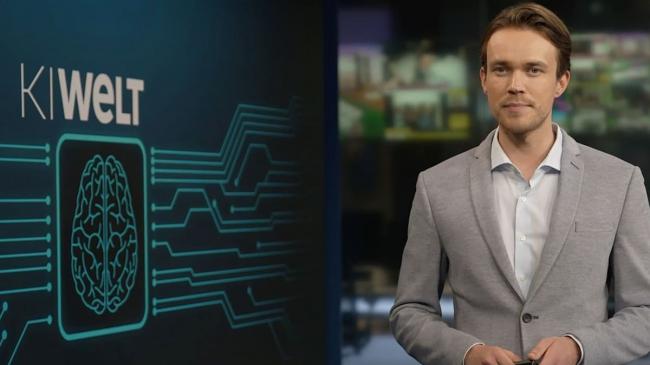 Немецкий телеканал WELT TV запускает первую в стране программу с ИИ-ведущим