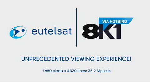 Eutelsat показывает на спутнике бесплатный 8K-видеоконтент 