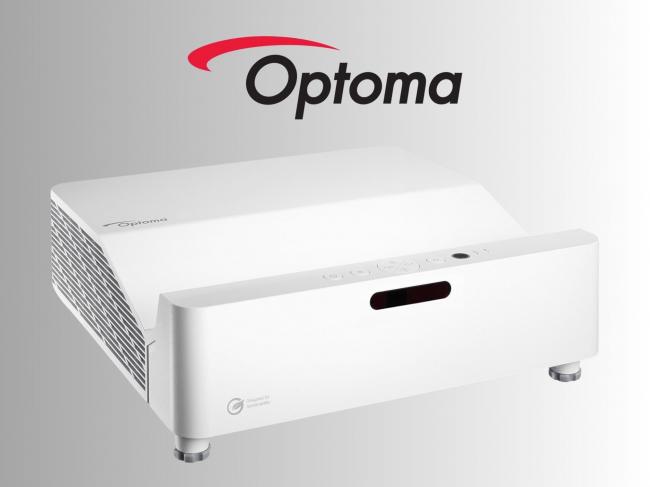 Optoma представила ультракороткофокусный 4K-проектор GT4000UHD с задержкой, достойной киберспортсменов