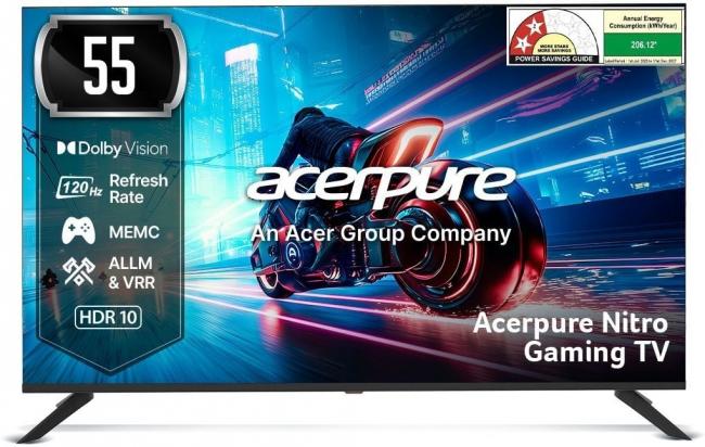 Acerpure показала новые игровые телевизоры Nitro — и это не просто «ящик для кино»