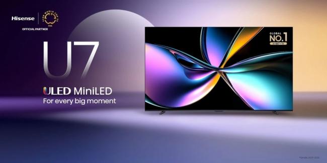 Hisense представила новую линейку умных телевизоров U7: разумный премиум с игровым уклоном